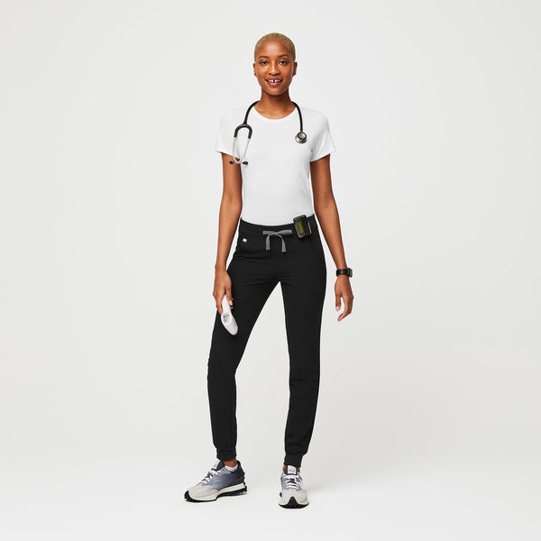 Women's White Supersoft - Short-Sleeve Underscrub