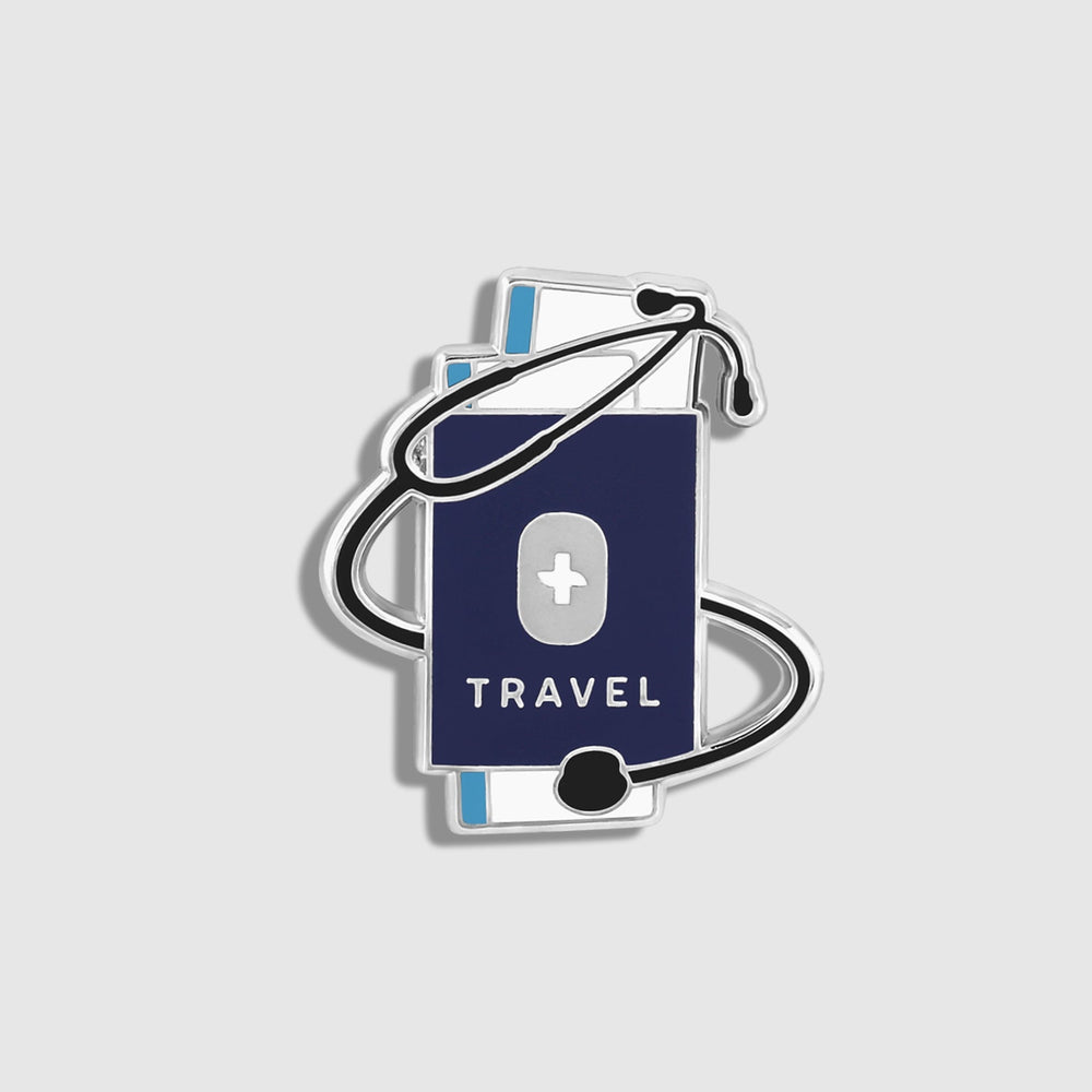 FIGS | V Coterie FIGS Passport - Enamel Pin