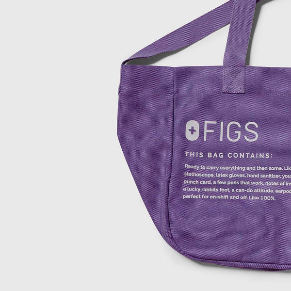 Amethyst Canvas Tote