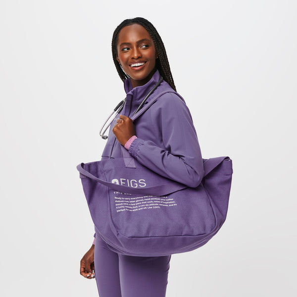 Amethyst Canvas Tote