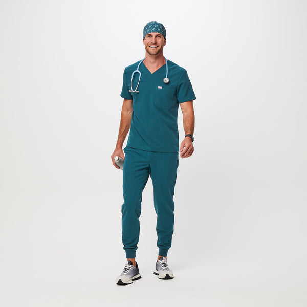 Caribbean Blue Dogtor Modern - Classic Scrub Cap