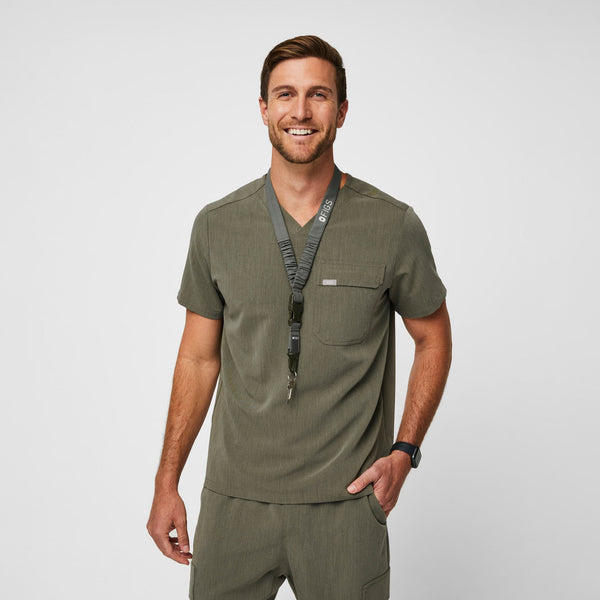 Heather Olive FIGS Lanyard
