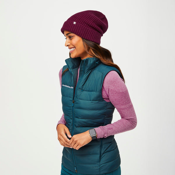 Bright Fuchsia Oversized Beanie