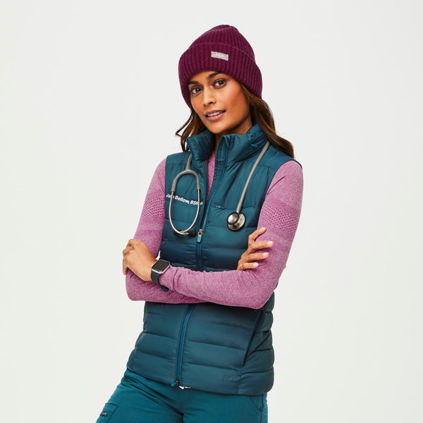 Bright Fuchsia Oversized Beanie