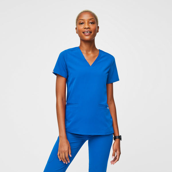 Women's Royal Blue Casma -  Scrub Top