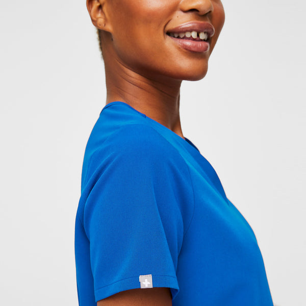 Women's Royal Blue Casma -  Scrub Top