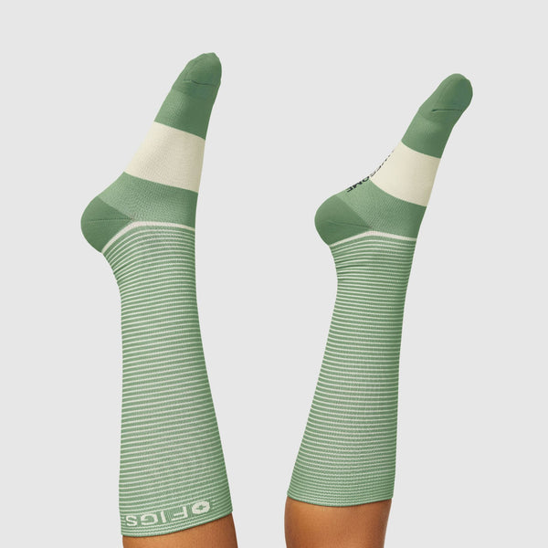 Women's Jade Double Stripe - Compression Socks