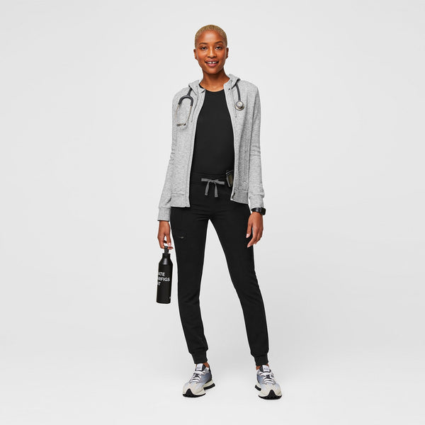 Women's Heather Grey Essential Hoodie