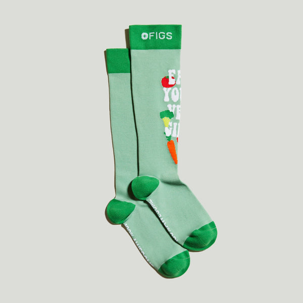 Women's Jade Veggies - Compression Socks