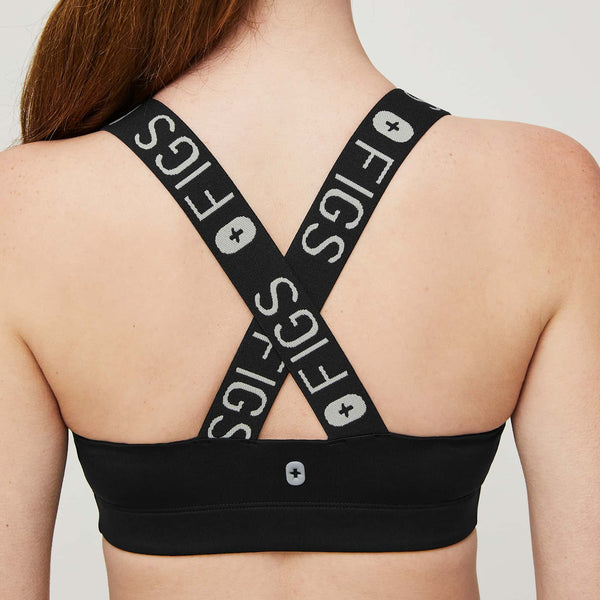 Women's Black Performance Underscrub Sport Bra