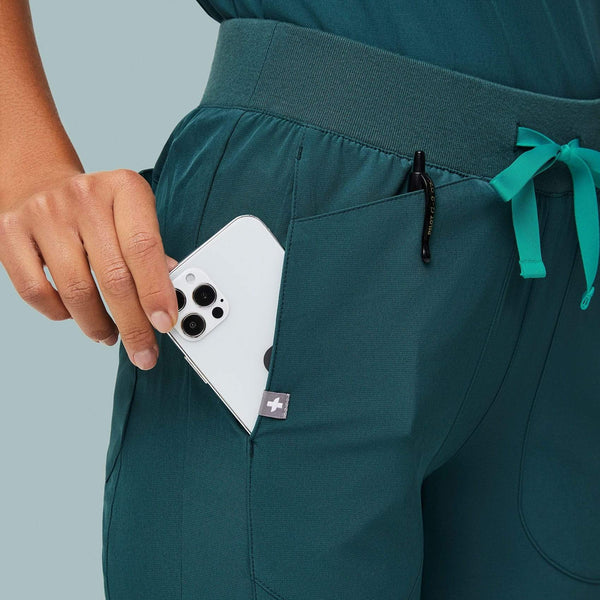 Women's Caribbean Blue Callao FREEx™ - Tall Jogger Scrub Pant