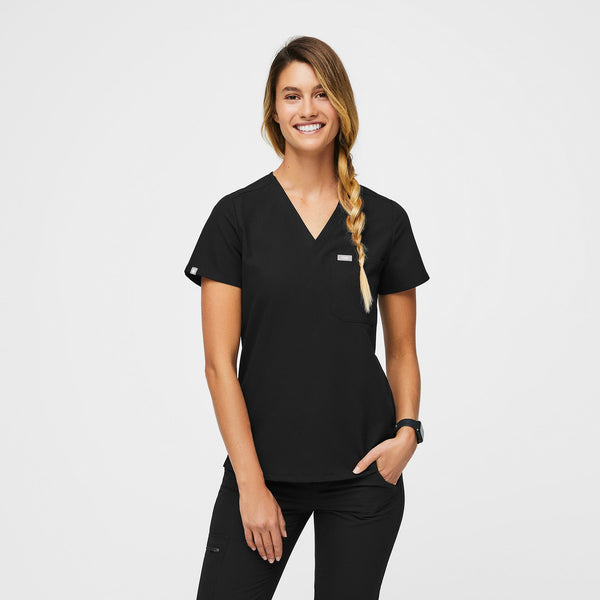 Women's Black Catarina Scrub Top™
