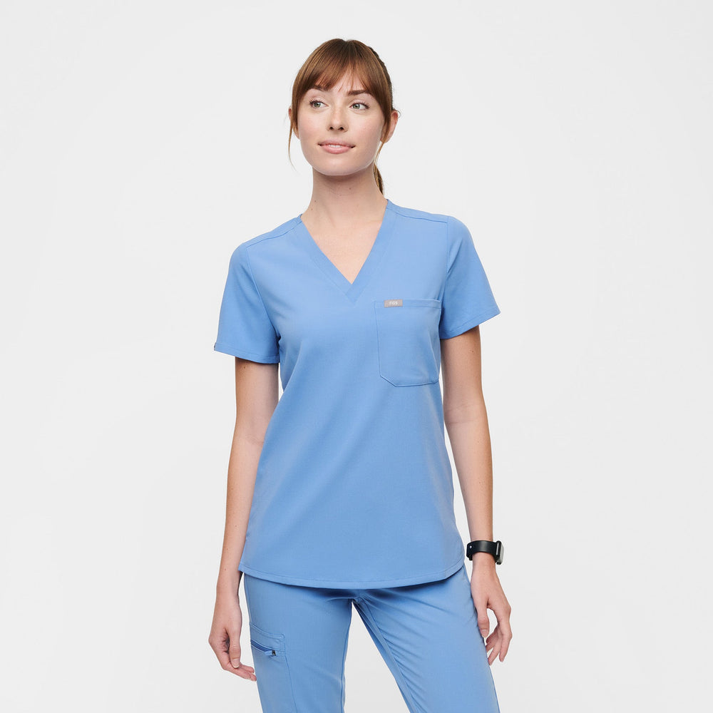 Women's Ceil Blue Catarina Scrub Top™