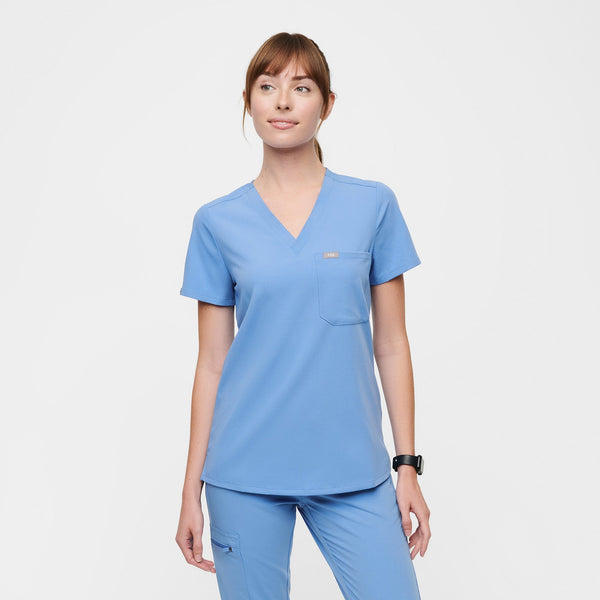 Women's Ceil Blue Catarina Scrub Top™