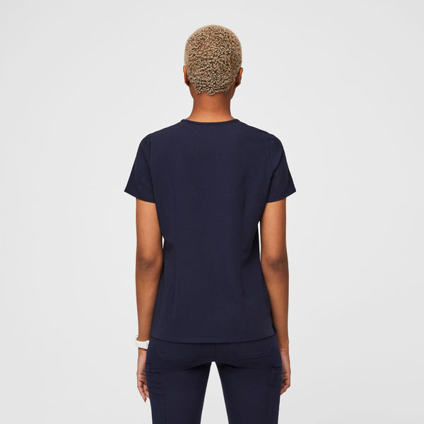 Women's Navy Catarina Scrub Top™