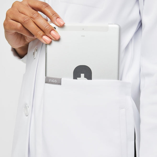 Women's White Taylor Dental Lab Coat