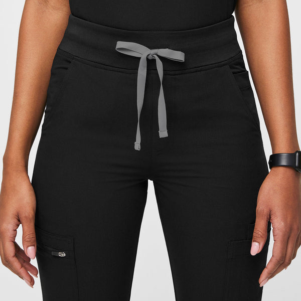 Women's Black Yola High-Rise Slim 2.0 -  Scrub Pant