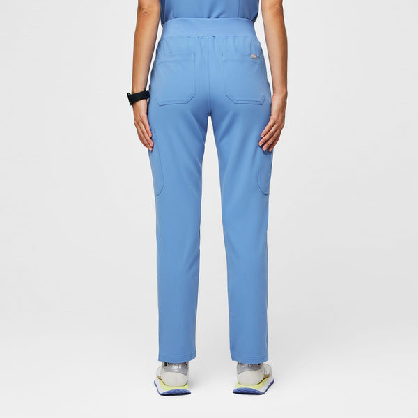 Women's Ceil Blue Yola High-Rise Slim 2.0 - Petite  Scrub Pant
