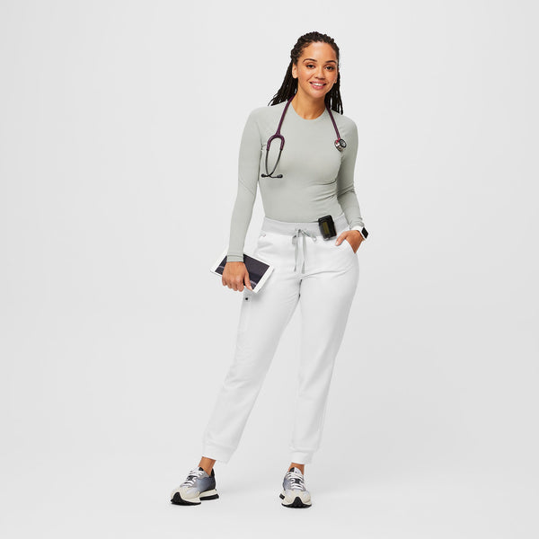 Women's Optic White FIONxtra™ Zamora™ - Petite Jogger Scrub Pant 2.0