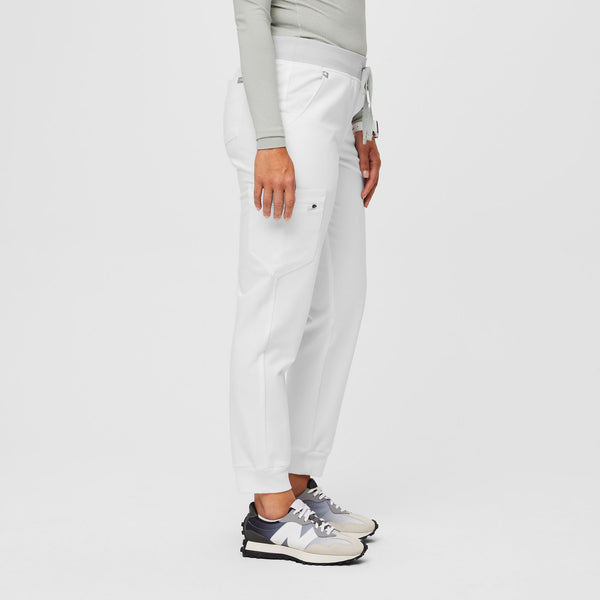 Women's Optic White FIONxtra™ Zamora™ - Jogger Scrub Pant 2.0