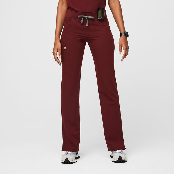 Women's Burgundy Kade - Tall Straight-Leg Scrub Pant™ (3XL - 6XL)