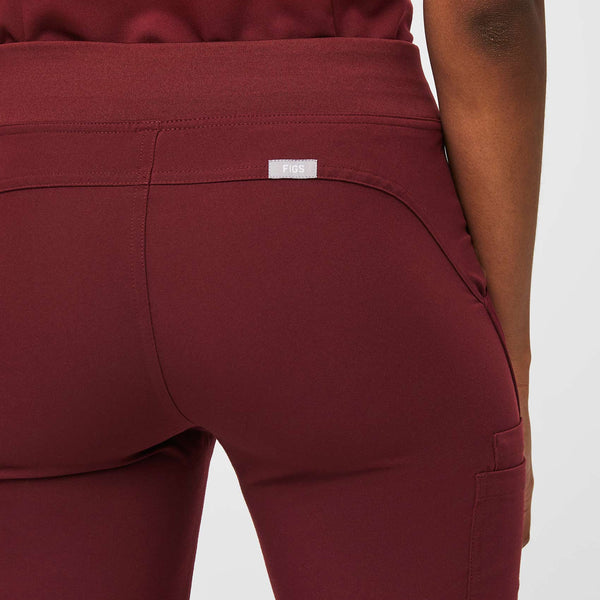 Women's Burgundy Kade - Petite Straight-Leg Scrub Pant™