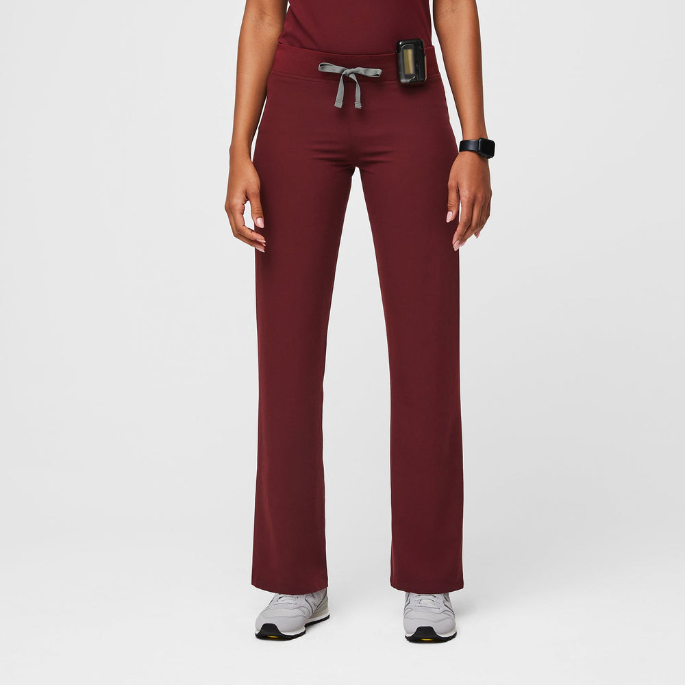Women's Burgundy Livingston - Tall Straight-Leg Scrub Pant™