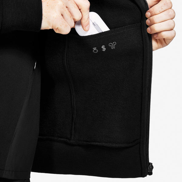 Women's Black Mickey Mouse Oh Boy Hoodie