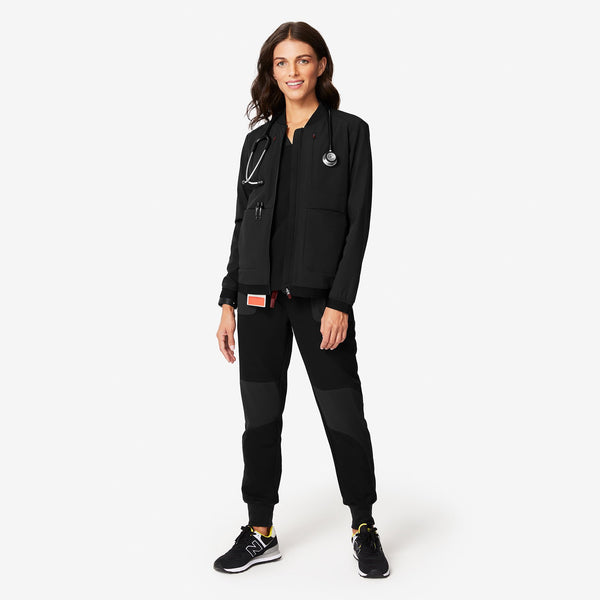 Women's Black Mickey Mouse Softshell Jacket