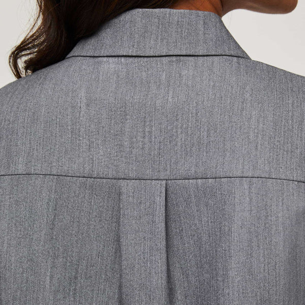 Women's Graphite Nala - Long-Sleeve ScrubPolo™