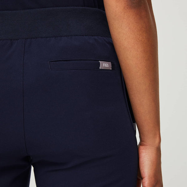 Women's Navy Nepal - Petite Skinny Scrub Pant