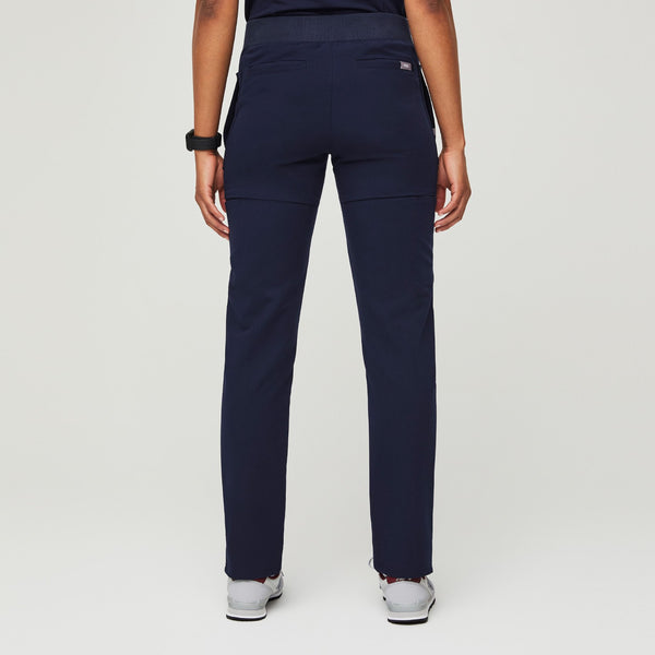 Women's Navy Nepal - Skinny Scrub Pant