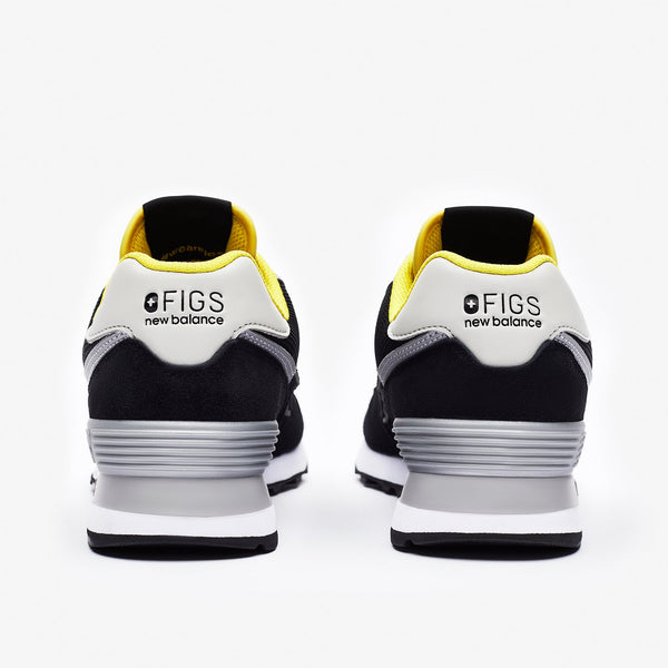 Black FIGS | New Balance Women's 574