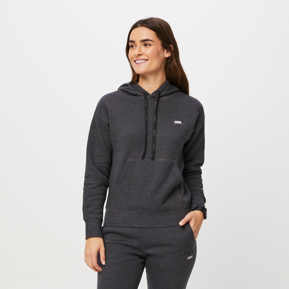 Women's Charcoal Off-Shift™ - Hoodie Sweatshirt