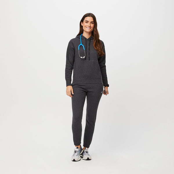 Women's Charcoal Off-Shift™ - Hoodie Sweatshirt