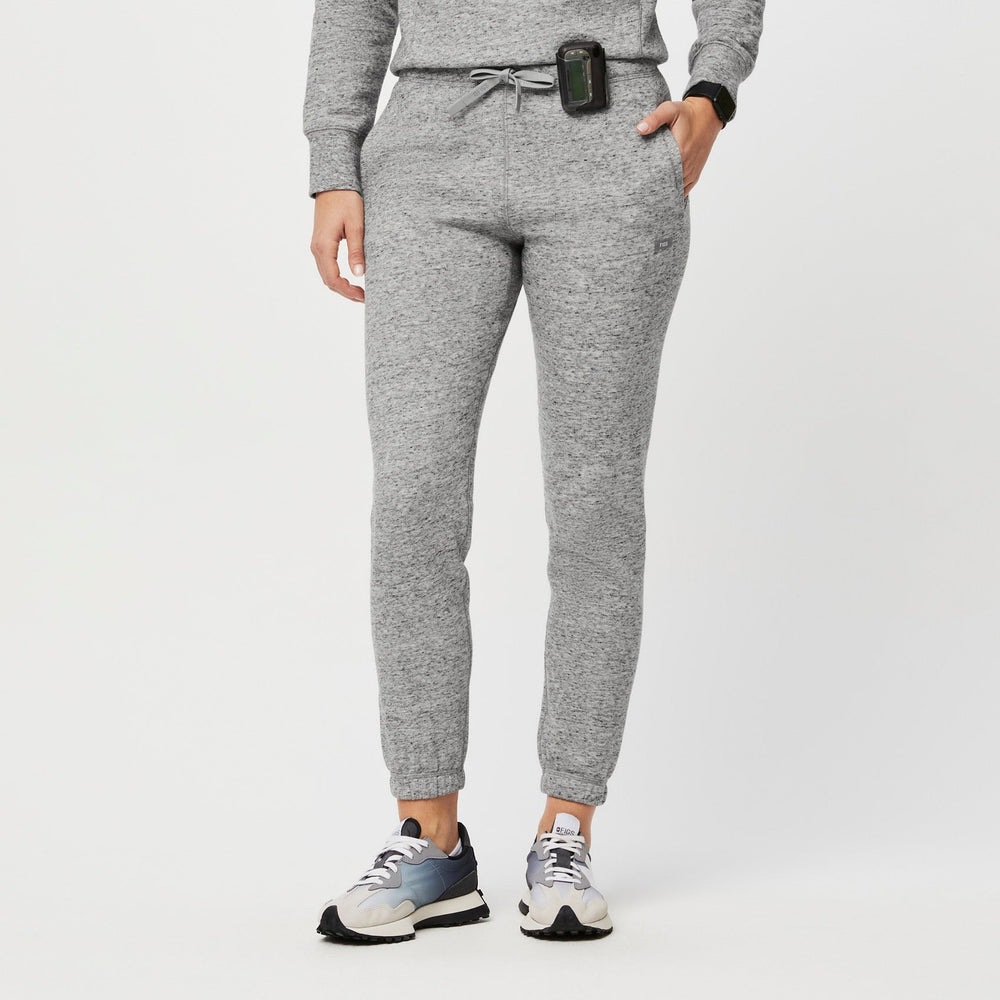 Women's Heather Grey Off-Shift™ - Jogger Sweatpant
