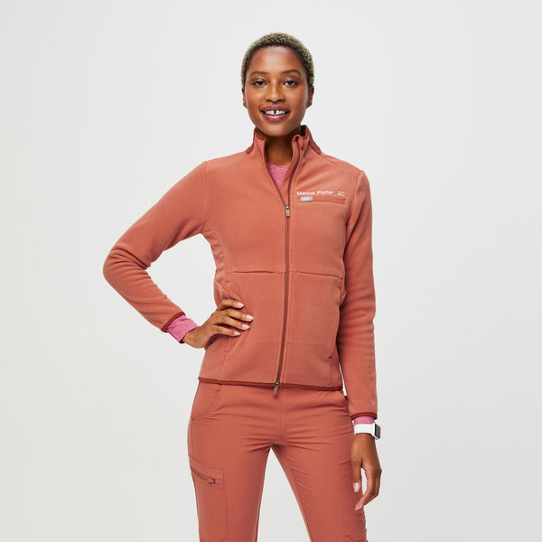 Women's Terracotta On-Shift™ - Fleece Jacket