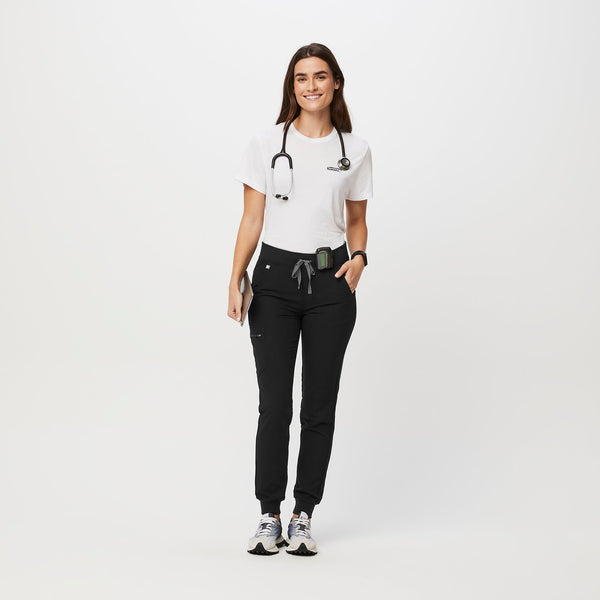 Women's White Awesome Humans Relaxed - Supersoft Underscrub