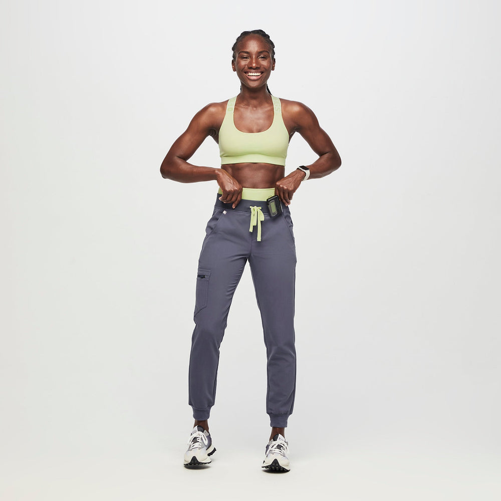 Women's Mint Galaxy Performance Underscrub Sport Bra