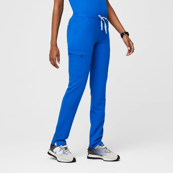 Women's Royal Blue Yola Slim - Petite Scrub Pant™