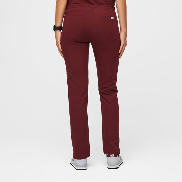 Women's Burgundy Yola Slim - Tall  Scrub Pant™