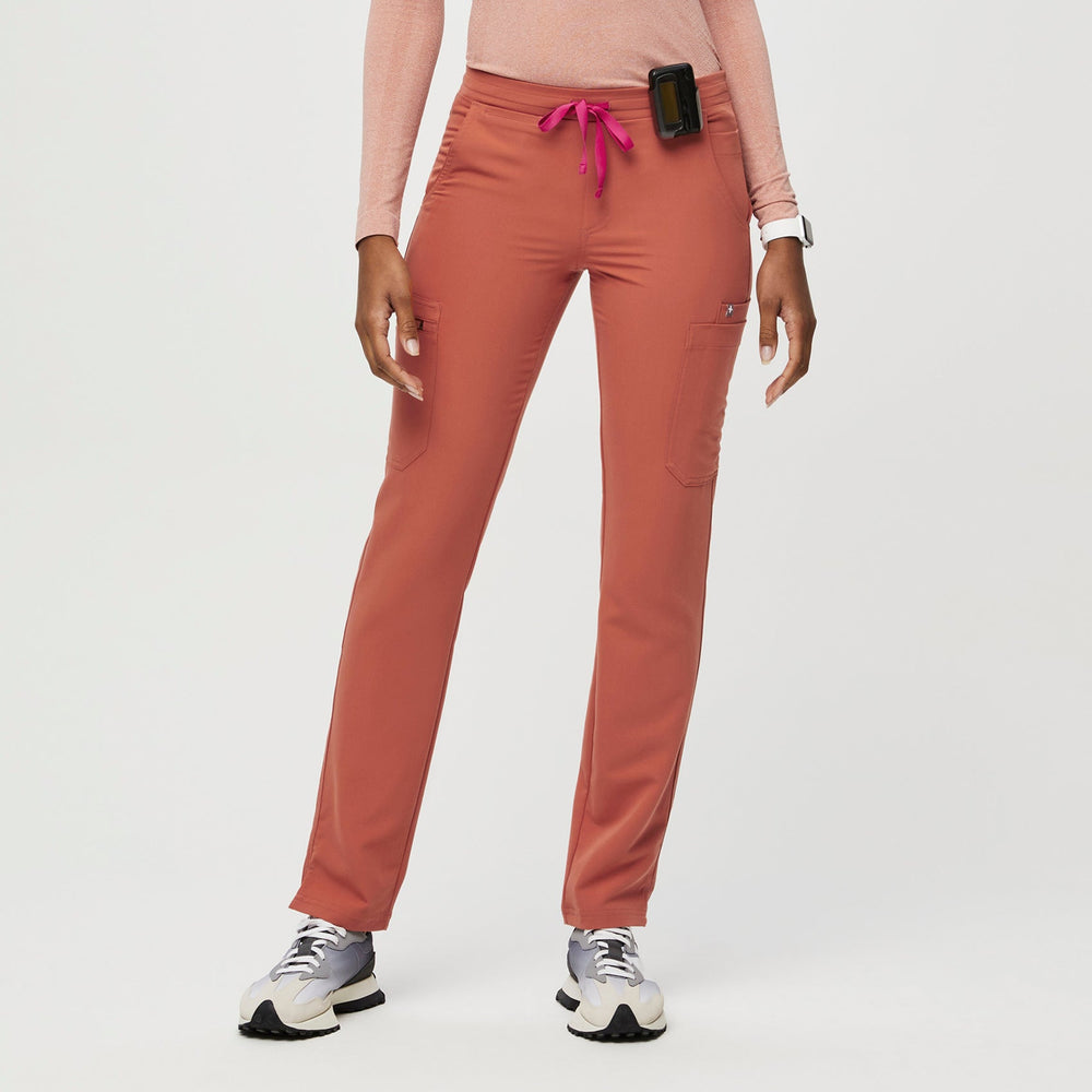 Women's Terracotta Yola Slim - Tall  Scrub Pant™