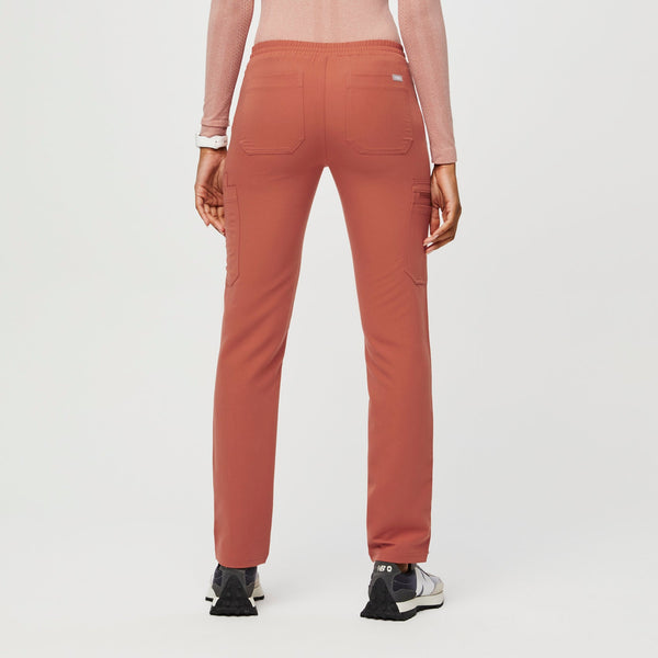 Women's Terracotta Yola Slim - Petite Scrub Pant™