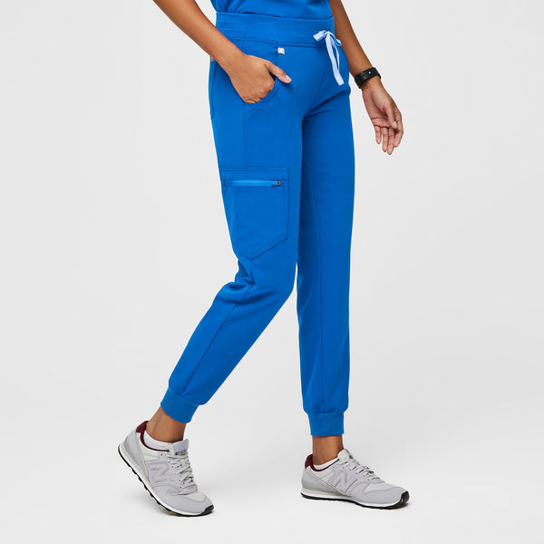 Women's Royal Blue Zamora™ - Petite Jogger Scrub Pant