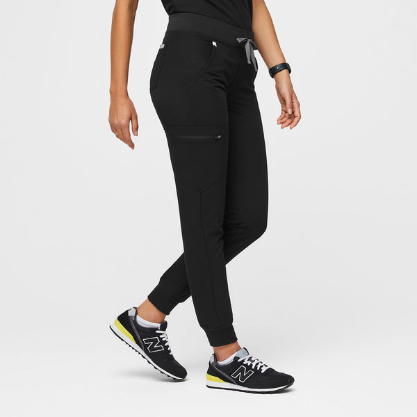 Women's Black Zamora™ - Petite Jogger Scrub Pant