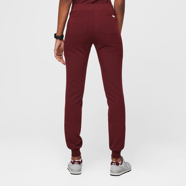 Women's Burgundy Zamora™ - Petite Jogger Scrub Pant