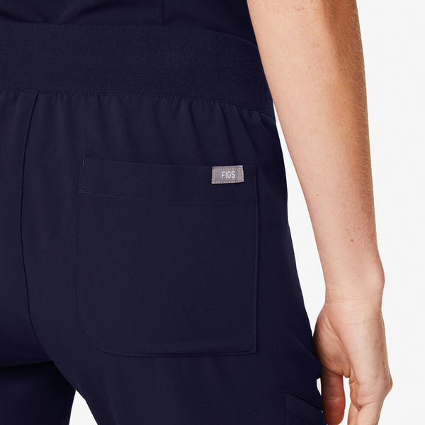 Women's Navy Maua - Jogger Scrub Pant