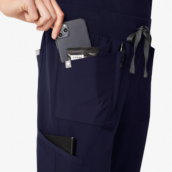 Women's Navy Maua - Jogger Scrub Pant
