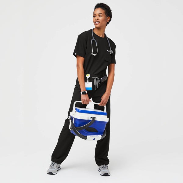 Women's Black Sewell - Classic Scrub Pant