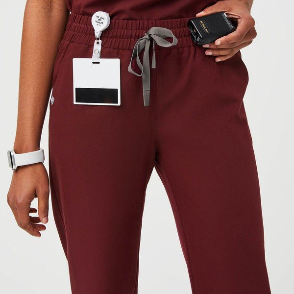 Women's Burgundy Sewell - Classic Scrub Pant